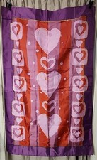 HAPPY VALENTINE DAY Yard Flag 48" x 30" Double Sided