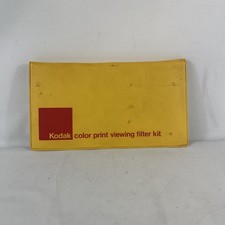 Vintage Kodak Color Print Viewing Filter Kit R-25 with 6 Double-Sided Cards