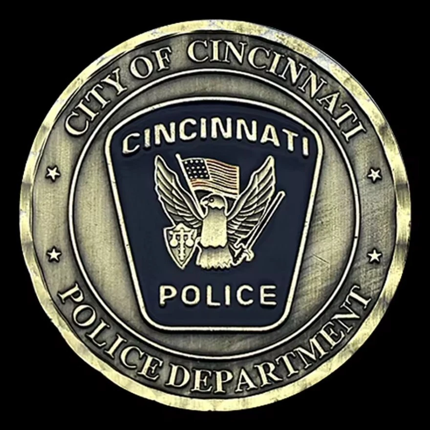 CINCINNATI Police Collector Challenge COIN Gedenk Sammler Münze Abzeichen OHIO