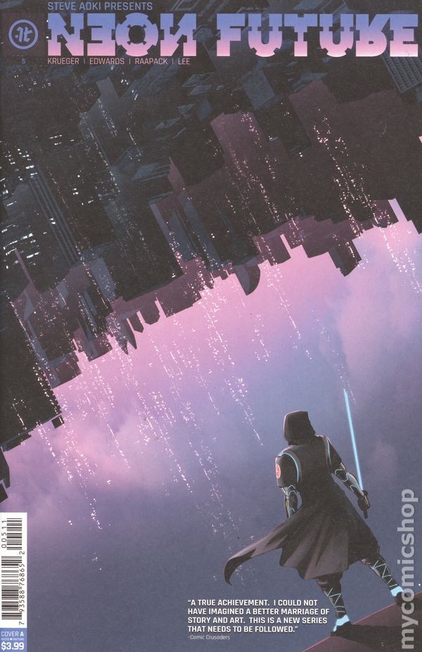 Neon Future #5A NM 2019 Stock ImageGrade exceeds top grade in the CG