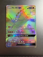 Pokémon TCG Ho-Oh GX Rainbow Holo Rare Sun & Moon SM80 Promo Card on eBay