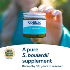 Image of OptiBac Probiotics | Saccharomyces Boulardii | 16 - 80 Capsules