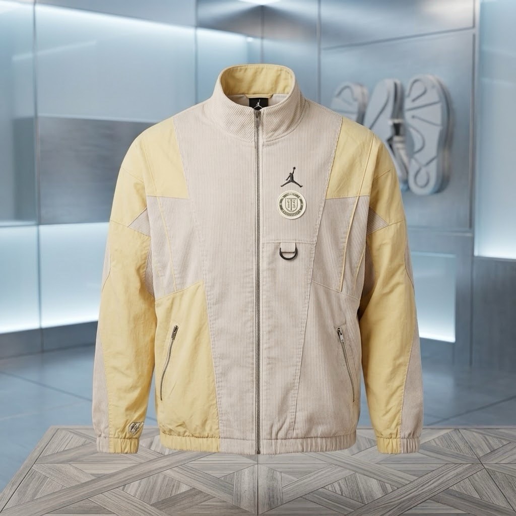 Nike Air Jordan x Honor The Gift Corduroy Jacket Tan DJ7975-236