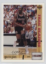 1991-92 Upper Deck Plain Text Hologram Walter Davis #380 HOF 8y6