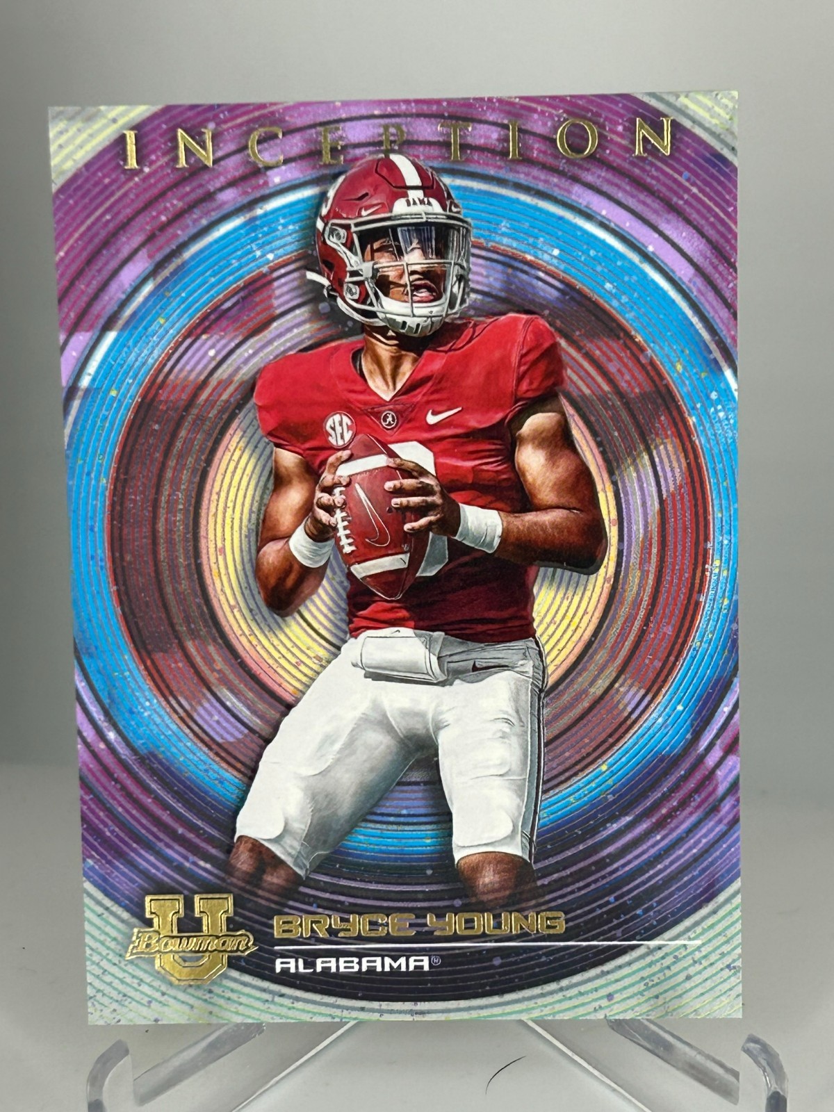 2022-23 Bowman U Inception Bryce Young Rookie RC Alabama