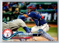 2018 Topps Update #US220 Robinson Chirinos Texas Rangers
