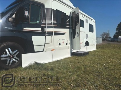 Wohnmobil Wohnwagen Zugluftschürze (4er oder 6er Set) (35 cm hoch)