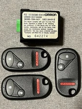 Honda Keyless Entry Module + 3 Remotes Paired / Plug In Play Element Civic Crv