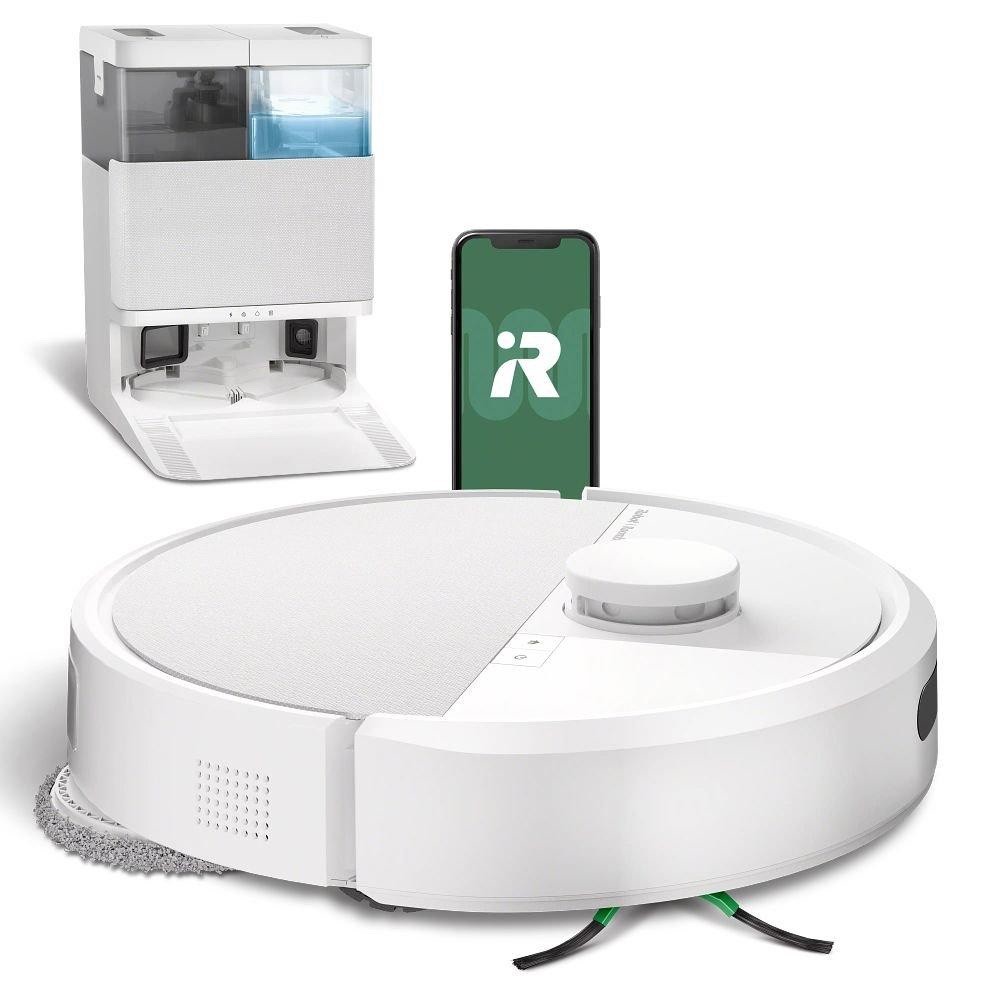 2025 Roomba Plus 406 Comboロボット+AutoWash iRobot Roomba 405 G185 Combo Auto Charging Self Emptying Robotic