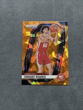 2024-25 Panini Prizm - Zaccharie Risacher #265 Orange Ice Prizm (RC)