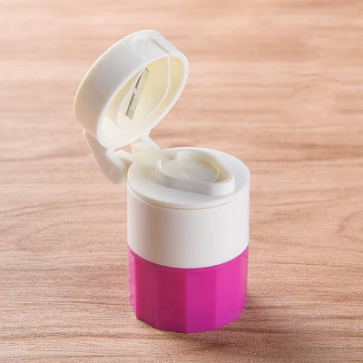 Portable 7-Day Medicine Slicer Box - Handy Pill Cutter and Organizer for Home Us