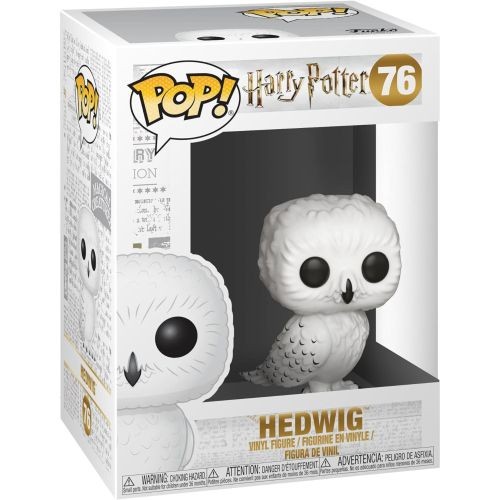 Funko Unisex Bambino Bianco Figurina Pop Harry Potter Hedwig - Immagine 2