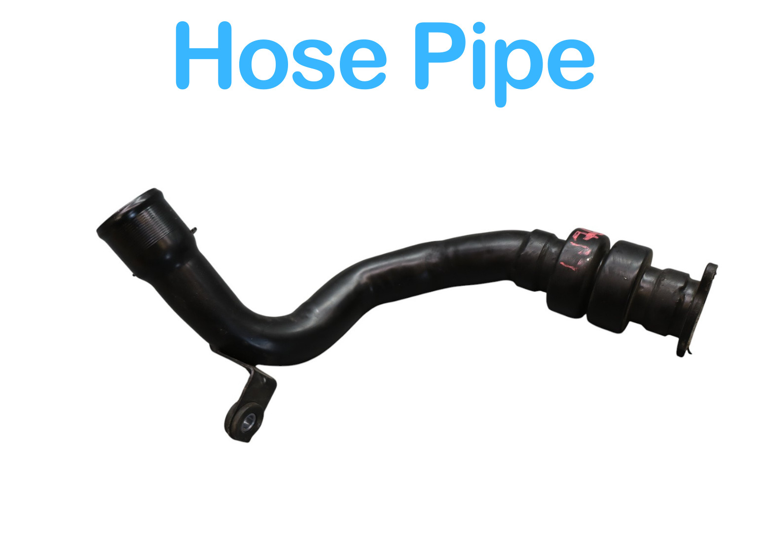 14-17 Maserati Ghibli Left Side Turbo Intercooler Hose Pipe Pressure Tube OEM