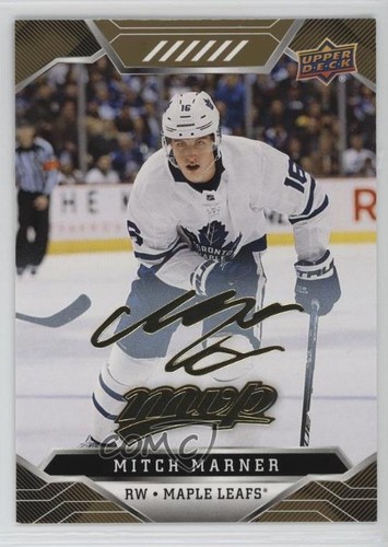 Mitch Marner [Gold Script] #208 2019 Upper Deck MVP card