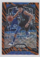 2019-20 Panini Prizm Choice Tiger Stripes Prizm Justin Jackson #80 x5u
