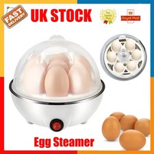 Egg Boiler Cooker Poacher Steamer Electric Boiled Eggs Omelette Maker