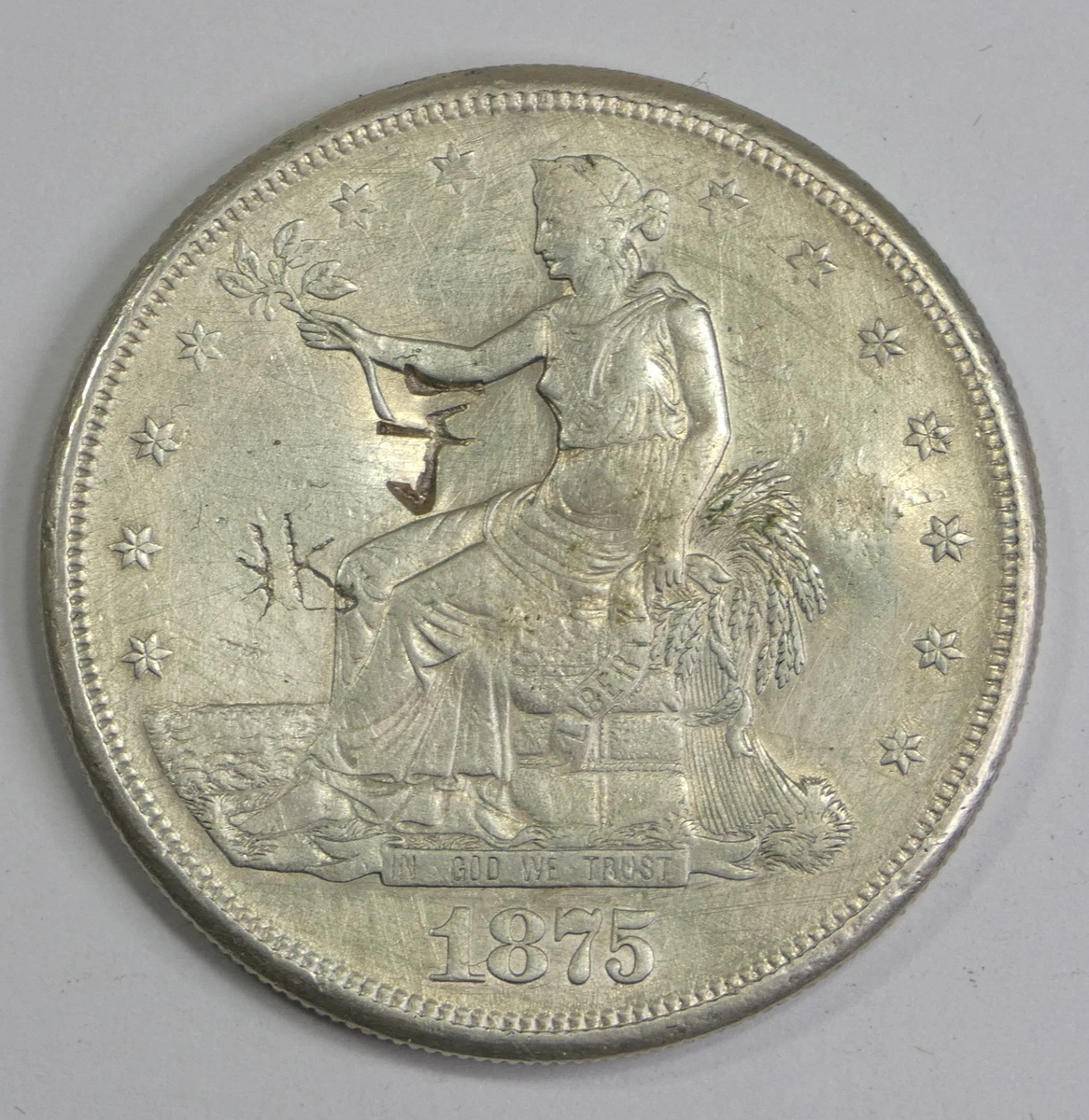 Uncertified 1875 Year US Trade Dollars (1873-1885) for sale | eBay