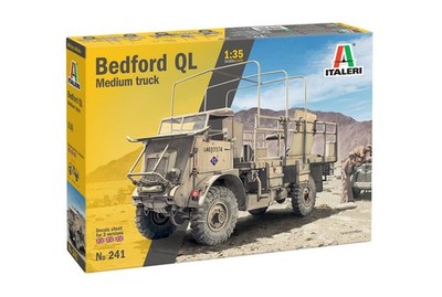 ITALERI 0241 1/35 Bedford QL Mittel Lkw Plastik Modellbausatz