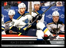 2020-21 Upper Deck #156 Zach Sanford St. Louis Blues Hockey Card