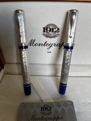 Montegrappa Zero: Colori Dell Oceano Füllfederhalter & Kugelschreiber Set - Limited Edition