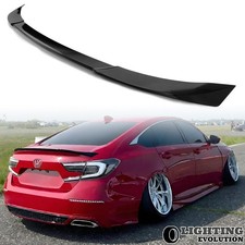 For 2018-2022 Honda Accord Jdm Style Gloss Black Rear Trunk Lip Spoiler Wing For 2018-2022 Honda Accord Jdm Style Gloss Black Rear Trunk Lip Spoiler Wing