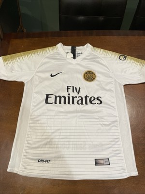 Paris Saints Germain Fly Emirates Soccer Jersey 2018 vintage