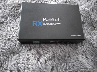 RX  PureTools 2K HDMI over IP Extender with IR and RS 232
