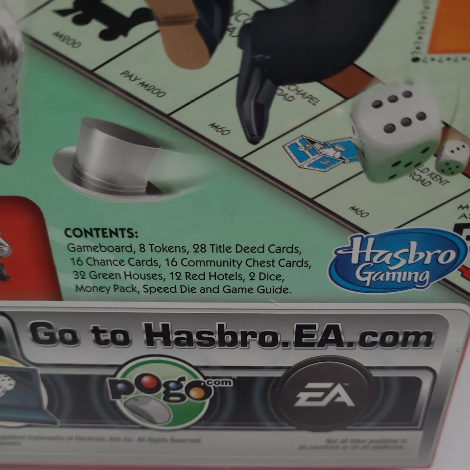 Monopoly Board Game Hasbro Gaming 2013 Unused Age 8+ - Image 4 of 4