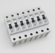 7x circuit breaker Siemens 5SX2125-6 circuit breaker MCB B25 25A 6kA 1p