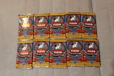 2004 Fleer Tradition Baseball Card Lot Of 10 New Packs Factory Sealed