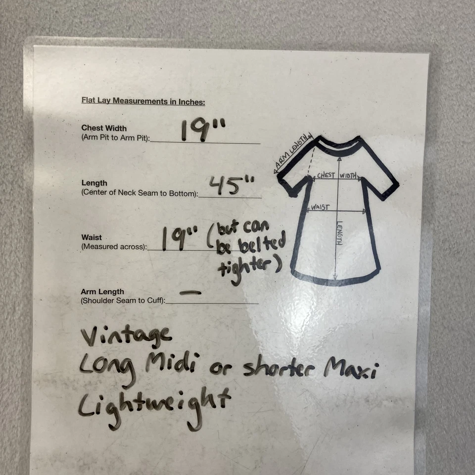 Maxi Vestido Vintage Christy Lyn Años 90 Para Mujer 11/12 Floral Sin Mangas Midi Boho Azul Foto 3 de 4