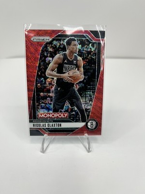 2024-25 Panini Prizm MONOPOLY RED WAVE Nicolas Claxton