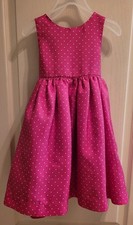 Chaps Girl's 4T Dress Purple Red Brand New