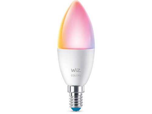 Wiz 4.9W Vela LED RGB + Blanco Bluetooth WIFI E14 Bombilla Inteligente - Imagen 2 de 2