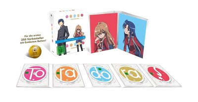 Toradora! - Komplettbox - Gold Edition - Blu-Ray - NEU