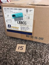 Topaz LB8CG 3In Aluminum Rigid Lb Threaded Conduit Bodies Wcover And Gasket