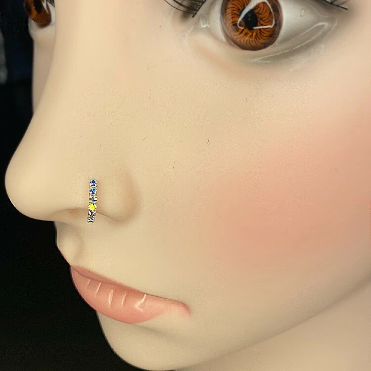 925 Пробы нос хрящ обруч спираль Daith ладьи Tragus раковины кольца уха - Изображение 2 из 4