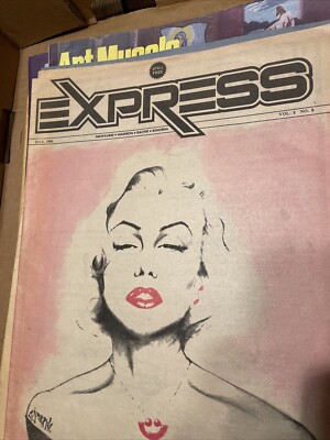 1986 Vtg Music Express, Milwaukee Newspaper Scene Bands -Run DMC Rap Rare