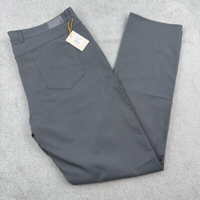 Peter Millar eb66 Performance Five-Pocket Pants Men 40x34 Iron Golf Retail $160