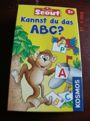 Kannst du das ABC? Scout Lernspiel von Kosmos