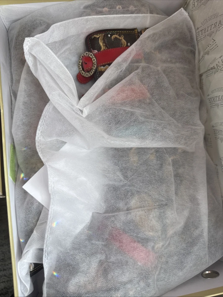 Spring Step L' Artiste Brazen-bm Boots Sz 41 US 9.5 10 Leather Buckles Black - Image 4 of 4