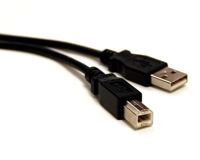 Bytecc USB2-3AB-K USB 2.0 Type A Male to Type B Male 3 FT. Cable