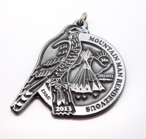 Boy Scout Medal LVAC 2013 Mountain Man Rendezvous 30th Anniversary Hawk