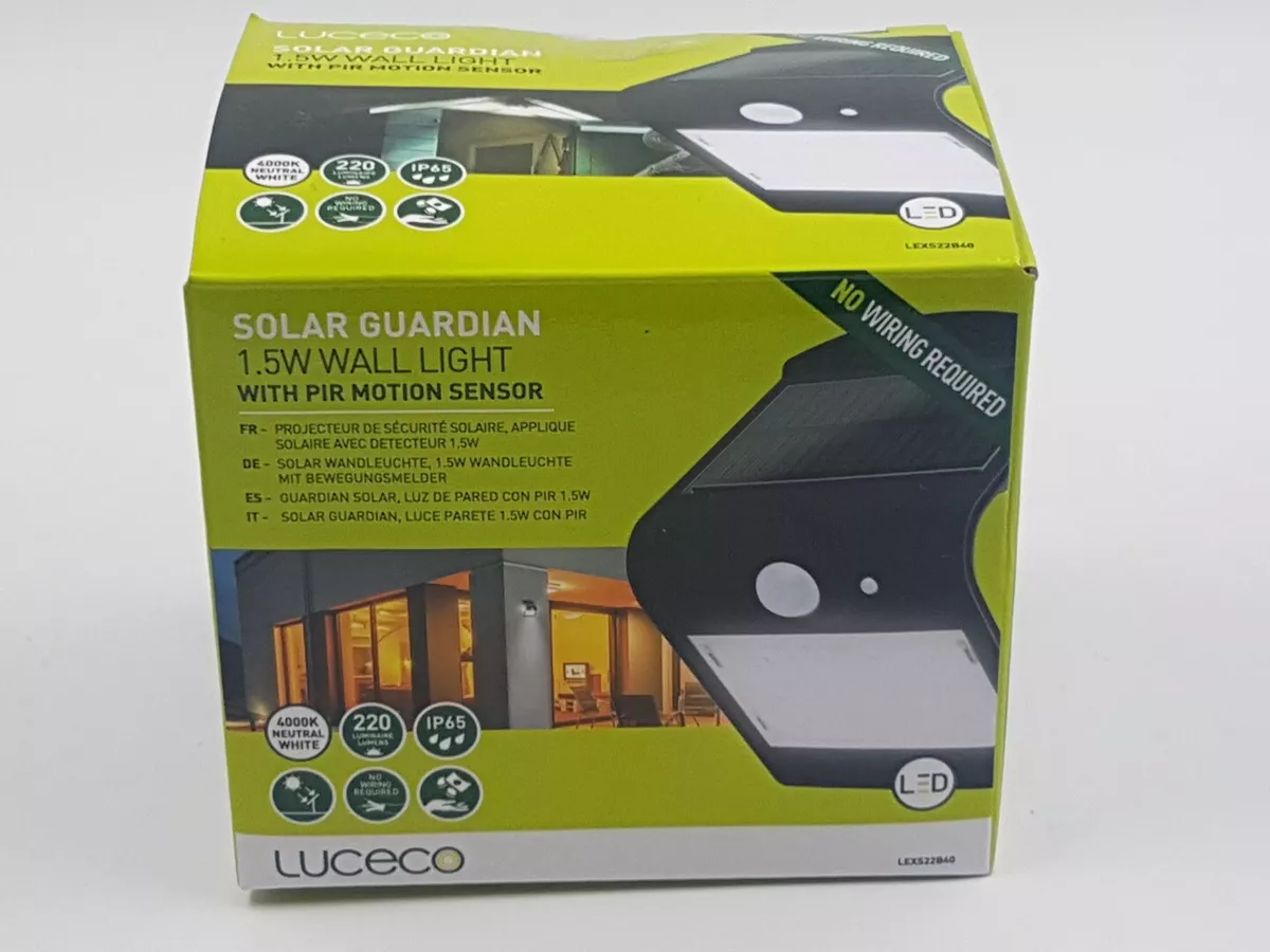 Luceco solar 2024 guardian 1.5 w