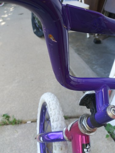 Dynacraft 16" Barbie Girls Bike Kids Outdoor Play Bicycles Pink Purple - Picture 10 of 12