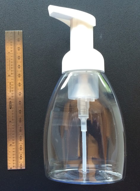 plastic foaming hand soap dispenser