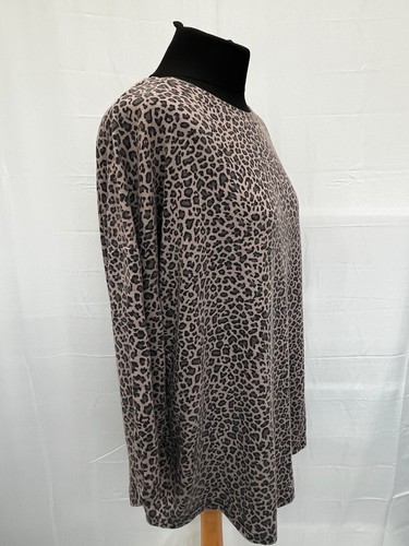 Primark long sleeve top size 14/16 animal print polyester blend womens - Picture 5 of 8