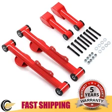 Upper & Lower Tubular Rear Control Arms w/ Hardware For Ford Mustang 1979-2004