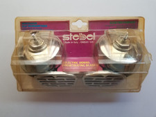Vintage Italian Stebel Beep Horn Clacson Ems2c 12 Volt Genuine Nos