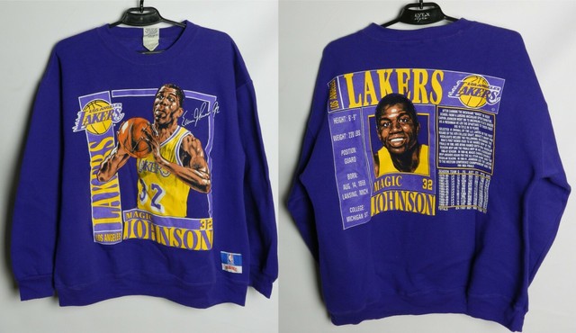 white lakers jumper